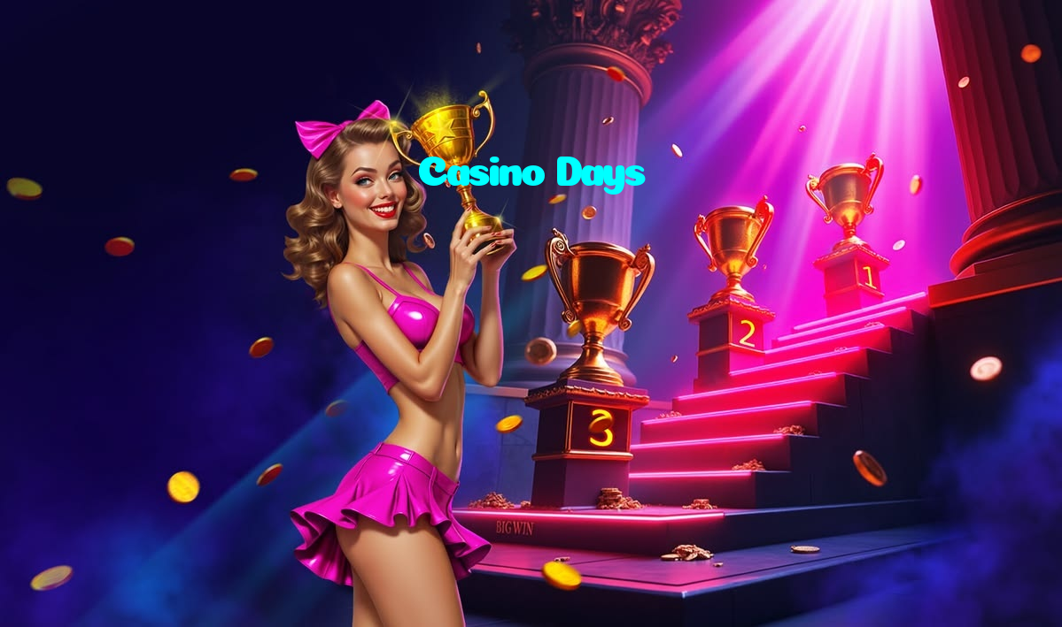 Casino Days casino presented on mobile device in Pakistan with slots and live games